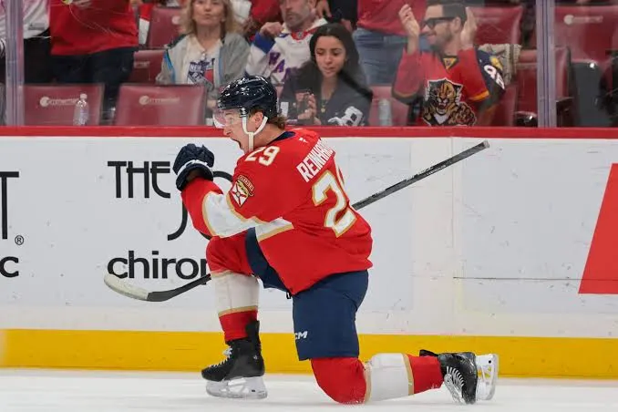 Florida Panthers forward Cole Reinhardt, February 2026
