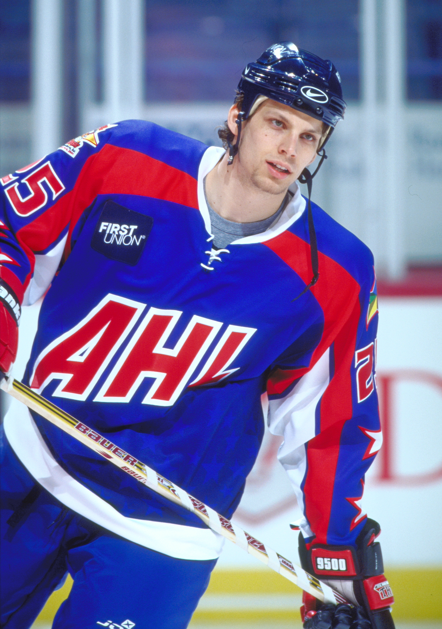 Josef Boumedienne behind the bench at the 2016 AHL All-Star Classic