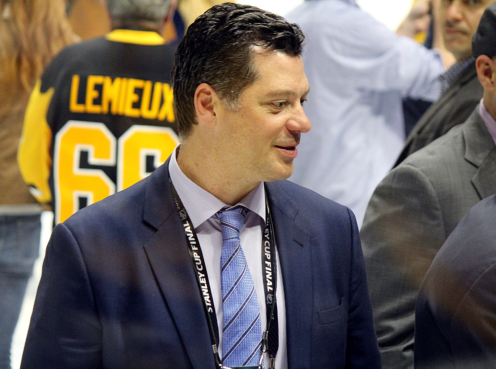 Bill Guerin in June 2017, when he was an assistant GM with the Pittsburgh Penguins